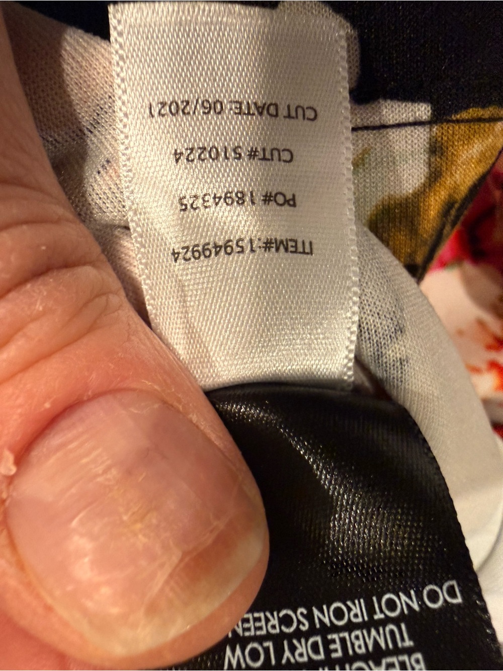 torrid Black Floral Fit-and-Flare Midi Dress - Picture 9 of 9